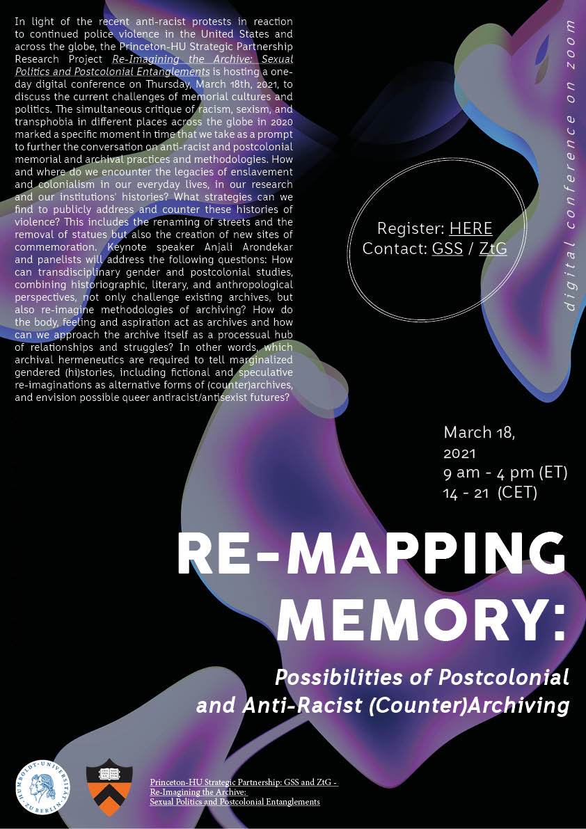 Poster Re-Mapping Memory